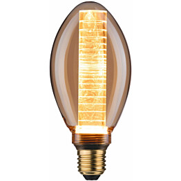 LED-lamppu Paulmann Inner Glow Edition Pear Ring, E27, 230lm, 4W, 1800K, kulta