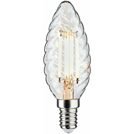 LED-kierrekynttilälamppu Paulmann Vintage Edition Candle, E14, 450lm, 4.7W, 2700K, himmennettävä, kirkas