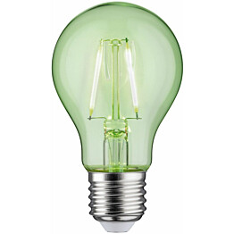 LED-filamenttilamppu Paulmann Pear, E27, 170lm, 1.1W, 4900K, vihreä