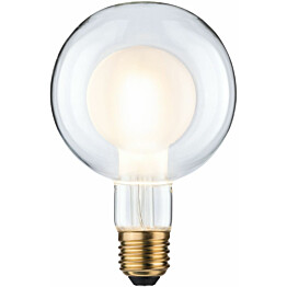 LED-lamppu Paulmann Inner Shape Edition Globe, G95, E27, 450lm, 4W, 2700K, himmennettävä, matta