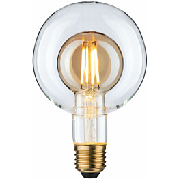 LED-lamppu Paulmann Inner Shape Edition Globe, G95, E27, 400lm, 4W, 2700K, himmennettävä, kulta