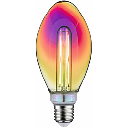 LED-lamppu Paulmann Fantastic Colors Edition Pear, 165mm, E27, 470lm, 5W, 2700K, himmennettävä, dichroic-lasi