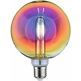 LED-lamppu Paulmann Fantastic Colors Edition Globe, G125, 165mm, E27, 470lm, 5W, 2700K, himmennettävä, dichroic-lasi