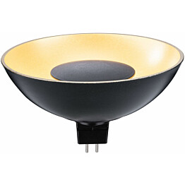 LED-kohdelamppu Paulmann Reflector, 12V, GU5.3, 170lm, 4.9W, 1900K, musta/kulta