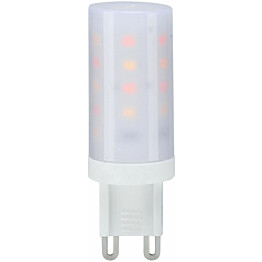 LED-pistokantalamppu Paulmann Pin Base, G9, 270lm, 4W, säädettävä värilämpötila, kirkas