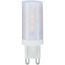 LED-pistokantalamppu Paulmann Pin Base, G9, 300lm, 4W, säädettävä värilämpötila, kirkas