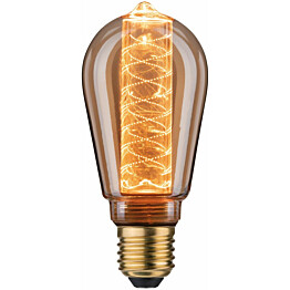LED-lamppu Paulmann Inner Glow Edition Corn Corn Spiral, E27, 120lm, 3.6W, 1800K, himmennettävä, kulta