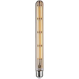 LED-putki Paulmann 1879 Edition Tube, E27, 806lm, 8.5W, 2500K, filamentti, himmennettävä, kulta