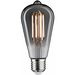 LED-filamenttilamppu Paulmann 1879 Edition Corn Rustika, E27, 320lm, 7.5W, 1800K, himmennettävä, savulasi