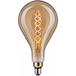 LED-filamenttilamppu Paulmann 1879 Edition BigDrop, E27, 400lm, 7W, 1800K, himmennettävä, kulta