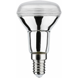 LED-kohdelamppu Paulmann Reflector, R50, E14 420lm, 5,8W, 2700K, himmennettävä, hopea