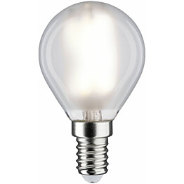 LED-filamenttilamppu Paulmann Drop, E14, 806lm, 5.9W, 2700K, himmennettävä, matta