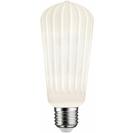 LED-filamenttilamppu Paulmann Lampion Corn, ST64, E27, 400lm, 4.3W, 3000K, himmennettävä, valkoinen