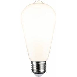 LED-lamppu Paulmann Classic Corn, ST64, E27, 806lm, 7W, 2700K, himmennettävä, opaali