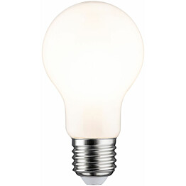 LED-lamppu Paulmann Classic Pear, E27, 806lm, 7W, 2700K, himmennettävä, opaali
