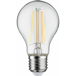 LED-älylamppu Paulmann Smart Home Zigbee Pear, E27, 470lm, 4.7W, filamentti, säädettävä värilämpötila, himmennettävä, kirkas