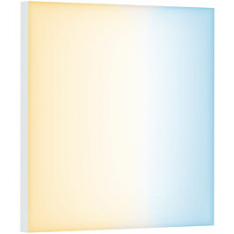 LED-paneeli Paulmann Velora, Smart Home Zigbee 3.0, 29.5x29.5cm, 10.5W, säädettävä värilämpötila, himmennettävä, mattavalkoinen