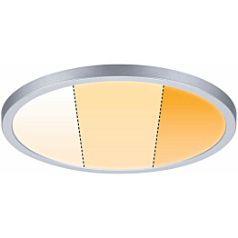 Upotettava LED-paneeli Paulmann VariFit Areo, IP44, Ø23cm, 16W, säädettävä värilämpötila, eri värejä