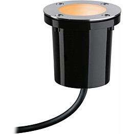 LED-terassivalaisin Paulmann Plug &amp; Shine, Smart Home Zigbee 3.0, IP65, säädettävä värilämpötila, musta