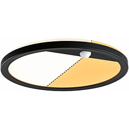 LED-paneeli ulkokäyttöön Paulmann Lamina, IP44, 28cm, liiketunnistin, hämärätunnistin, säädettävä värilämpötila, eri värejä
