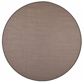 Matto VM Carpet Sisal mittatilaus pyöreä tummanharmaa