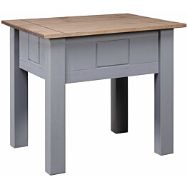 Yöpöytä harmaa 50,5x50,5x52,5 cm täysi mänty panama-sarja_1