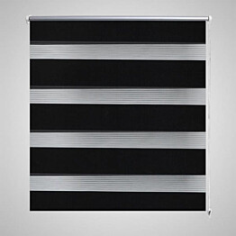 Zebra rullakaihdin 80 x 150 cm musta_1