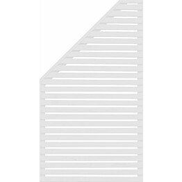 Aitaelementti JABO Horizont 3 159x79 cm vasen valkoinen