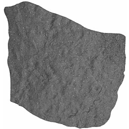 Askelkivi Multy Home Natural B stone, 45x55cm, kierrätyskumia, harmaa