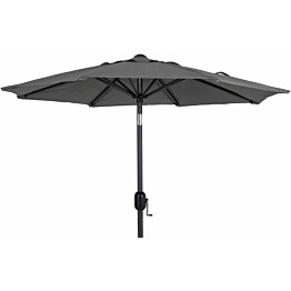 Aurinkovarjo Cambre, Ø200cm, tumman harmaa