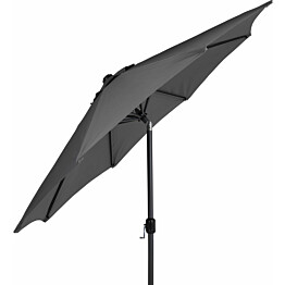 Aurinkovarjo Cambre, Ø300cm, tumman harmaa