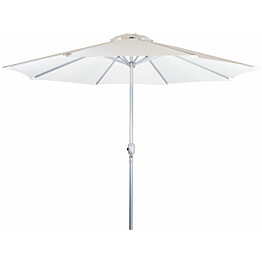 Aurinkovarjo Home4you Bahama Ø270 cm valkoinen