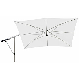 Aurinkovarjo MAY Mezzo MG 2,6x2,6 m neliö luonnonvalkoinen