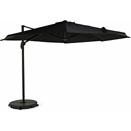 Aurinkovarjo Vienna Lyx 3,5m, musta