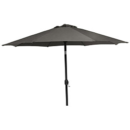 Aurinkovarjo Ø 300 cm harmaa