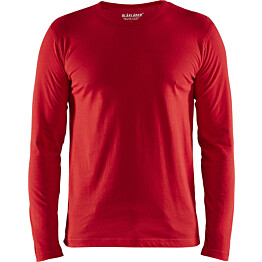 Pitkähihainen t-paita Blåkläder 3500, punainen, koko XXL