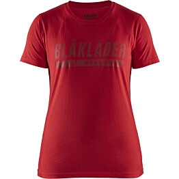 Naisten t-paita Blåkläder 9216 Limited, punainen, koko S