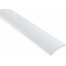 Eritasolista Maler sileä 0-10mm 6,2x41x1000mm alumiini tarra valkoinen maalattu