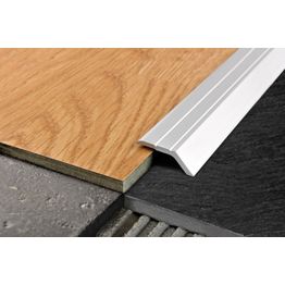 Eritasolista Progress Profiles Proleval 32 tarrakiinnitys 7-9mm 32mm 0,90m hopea-anodisoitu alumiini