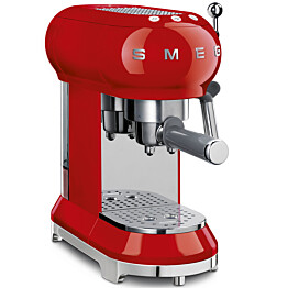 Espressokeitin Smeg ECF01, punainen