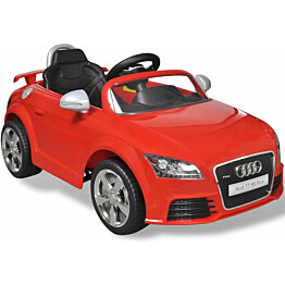 Audi TT RS istuttava auto lapsille kauko-ohjaimella.