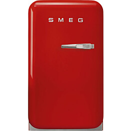 Jääkaappi Smeg Retro FAB5LRD3 38l punainen vasen