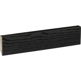 Jalkalista Siparila Aito 12x42 mm kuultava musta