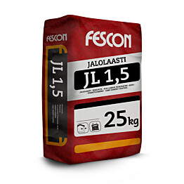 Jalolaasti Fescon JL 1,5 mm valkoinen 25 kg