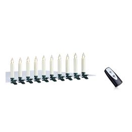 Joulukuusen valot Markslöjd Symfoni, 10 kpl, johdoton + kaukosäädin, valkoinen