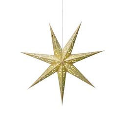 Joulutähti Markslöjd Elin 75x25x75 cm paperi vihreä/kulta