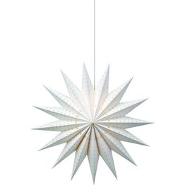 Joulutähti Norrdal 75 cm paperi valkoinen