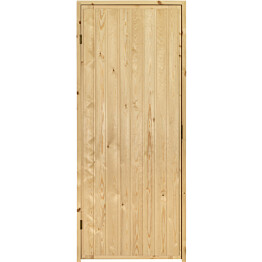 Saunan ovi Kaskipuu SOA 7-8x19 paneloitu karmi 92 mm