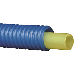 18x2,5mm Käyttövesiputki Pex-C, sinisessä 23/28 suojaputkessa, 50m kieppi 