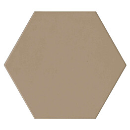 Keraaminen laatta Qualitystone Hexagon Brown 175 x 175 mm